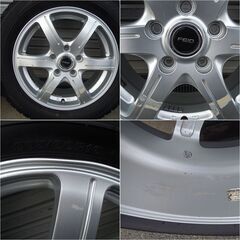 RGステップワゴンに使用　18年製ブリザック205/60R16+アルミホイール　4本SET