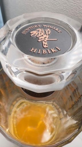 響21年 意匠ボトル 富士山 瓶のみ HIBIKI 21 富士風雲図(空箱) 空