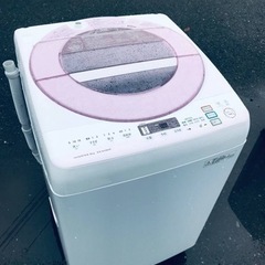 ⑤♦️EJ441番SHARP全自動電気洗濯機