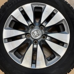 ホンダステップワゴンRK純正ホイールスタッドレスタイヤセット