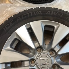 ホンダステップワゴンRK純正ホイールスタッドレスタイヤセット