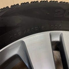 ホンダステップワゴンRK純正ホイールスタッドレスタイヤセット