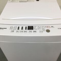 1/30受渡済)JT5791【Hisense/ハイセンス 5.5㎏洗濯機】美品 2019年製