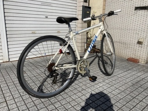 クロスバイク】フォード製 7段変速 前後タイヤ、サドル、グリップ新品