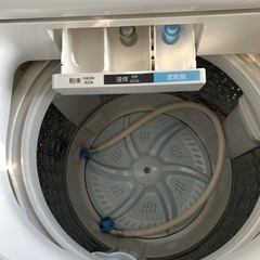 万代店 2017年製☆美品 中古☆東芝 8kg 浸透ザブーン洗浄で