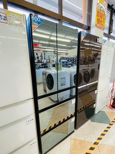 HITACHI(日立) 602L冷蔵庫 ✨定価￥258,000✨ R-HX60R 2021年 クリスタルミラー