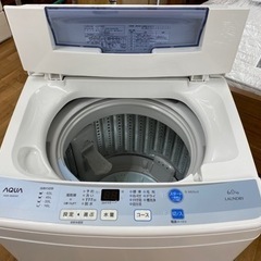 I439 ☆ AQUA 洗濯機 （6.0㎏）☆ 2016年製 ⭐動作確認済⭐
