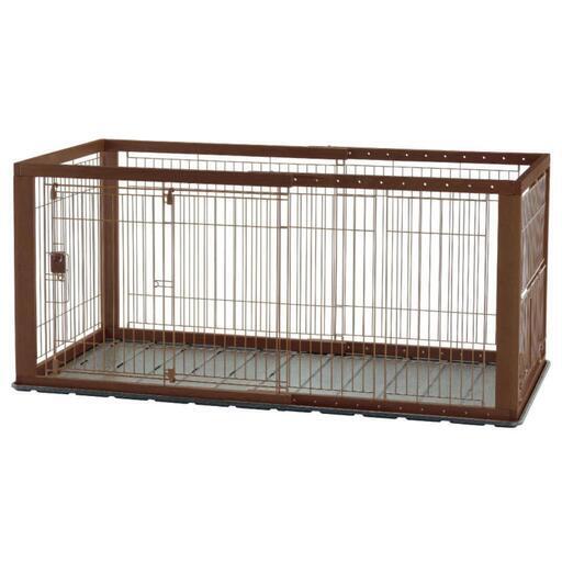 木製スライドペットサークル ワイド　リッチェル　美品
