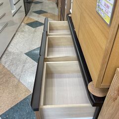 🤎NITORI(ニトリ) ニーズ 4段ローチェスト 🔸定価￥39,900🔸 おしゃれなウッド調 🤎