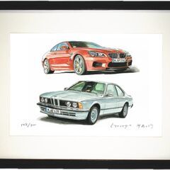 GC-124 BMW/M6/635csi 限定版画 直筆サイン有...