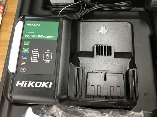 HIKOKI　DH36DPA　ハンマドリル　充電器x1バッテリーx2　未使用品　【ハンズクラフト宜野湾店】