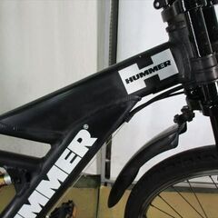C367　★18000円★整備済み マウンテンバイク中古自転車 【HUMMER　26インチ　黒　】