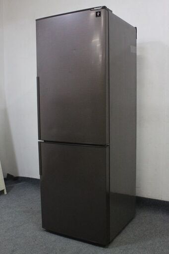 SHARP シャープ 2ドア ノンフロン冷凍冷蔵庫 SJ-PD27D-T プラズマクラスター 右開き 271L 2018年製 中古家電 店頭引取歓迎 R6548)