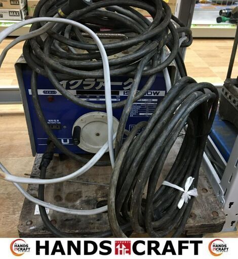 イクラ　IS-S150W　アーク溶接　定格入力電圧200V/100V  定格出力電池130A/95A　【ハンズクラフト宜野湾店】