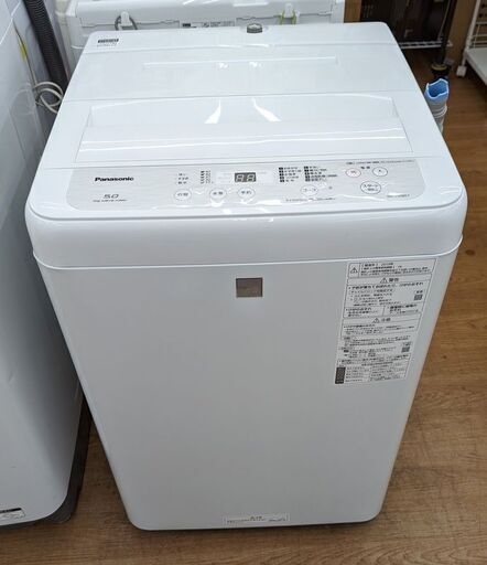 Panasonic 5.0kg洗濯機 NA-F50BE7 2019年 ag-ad032