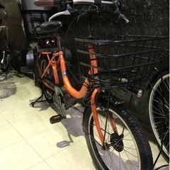 YAMAHA PAS Babby 電動アシスト自転車　新規格子供載せ