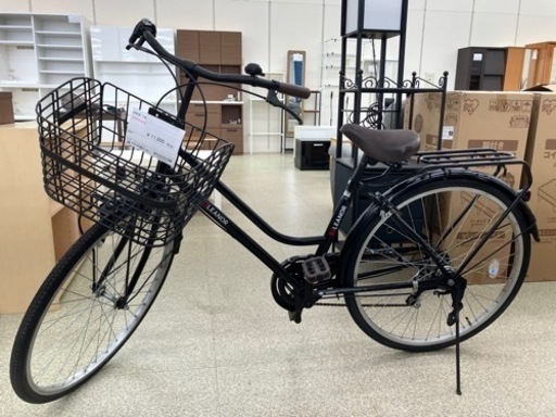 asahi  自転車　黒　TJ 391