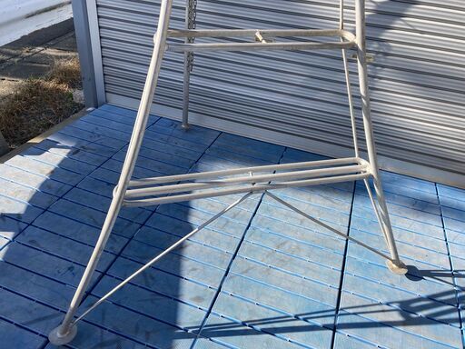 須山鉄工 アルミ製 三脚脚立 8段 全高3.60m ピン式 造園 剪定 園芸