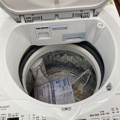 洗濯機 シャープ ES-TX8F-W