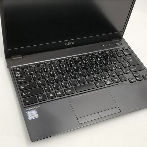 保証付 日本製 高速SSD 軽量 薄型 13.3型 ノートパソコン 富士通 U938