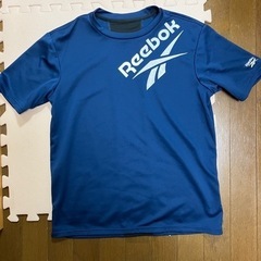 Reebok スポーツTシャツ L 紺色