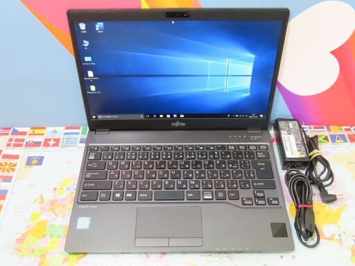 JC10202 美品 富士通 LIFEBOOK U937/R Lバッテリー LTE 軽量office2019