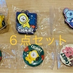 bts bt21 くら寿司　びっくらぽん　新品未開封　6点セット