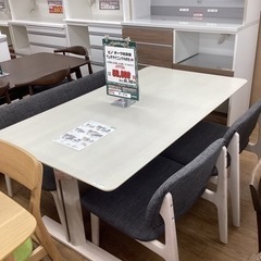 KK-91【新入荷 アウトレット】ピノ オーク材突板 ベンチダイニング4点 