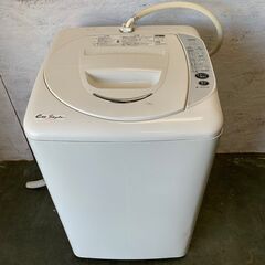【SANYO】 三洋電機 全自動電気洗濯機 5kg ASW-EG...