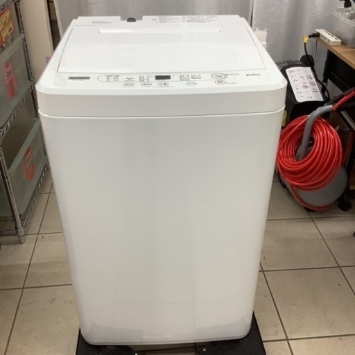 YAMADA ヤマダ　洗濯機　YWM-T60H1  2021年製  6㎏