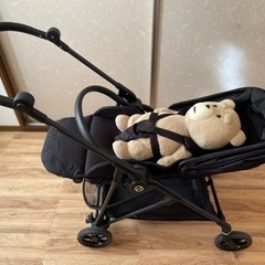 最終値下げ！サイベックス　メリオカーボン　ブラック　ベビーカー