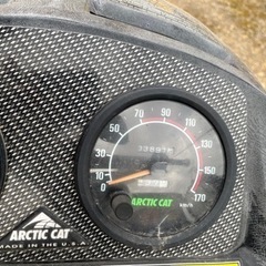 スノーモービル　700cc ロングキャタ　　バック付き　ジャンク