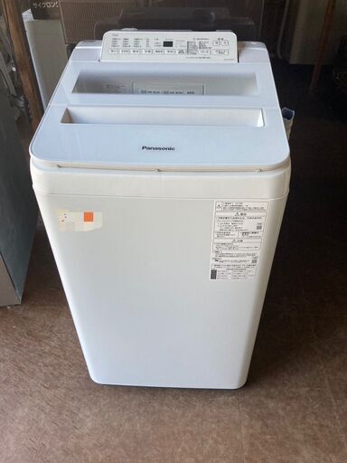 ☆中古￥22,800！Panasonic　パナソニック　7.0kg洗濯機　家電　2019年製　NA-FA70H7型　幅57cmｘ奥行57cmｘ高さ102cm　【BK176】