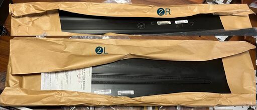 未使用品】アルファード ヴェルファイア モデリスタ サイドスカート 1台分 一式(3種類欠