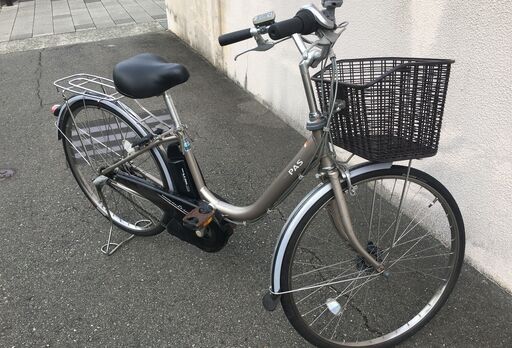 地域限定送料無料 ヤマハ パス 新基準 子供乗せ 4AH ゴールド アシスタ