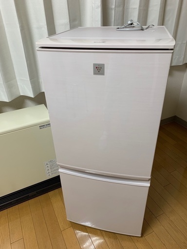 SHARP冷凍冷蔵庫137L SJ-PD14Aプラズマクラスター
