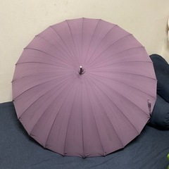 【受渡者一旦決定】紫　24本骨　傘