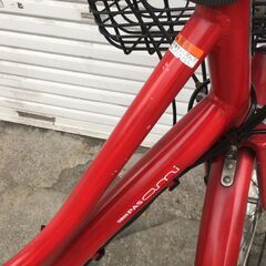 地域限定送料無料 ヤマハ パス アミ 新基準 子供乗せ 8,7AH 赤