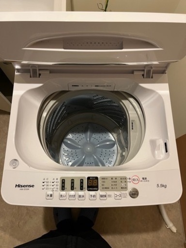 HISENSE 2022年製 5.5kg 洗濯機 - 洗濯機 