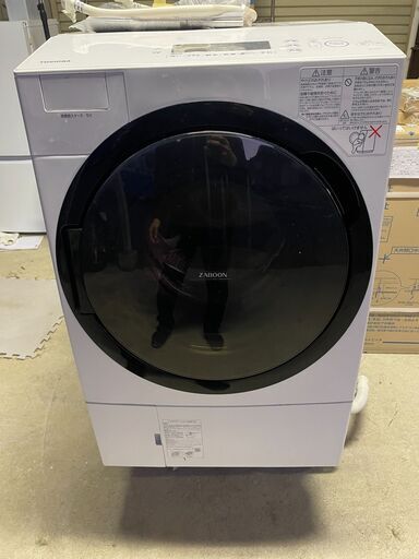 TOSHIBA 東芝 ZABOON TW-117A7L ドラム式洗濯機乾燥機 11kg 2019年製 家電