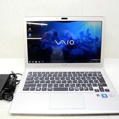 ◇取引終了 SONY VAIO SVT1312AJ☆Core i7/500G/8GB /Win10Pro /Webカメラ