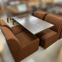 J1972 カフェテーブルセット 椅子4脚付 ラウンジ テーブル...
