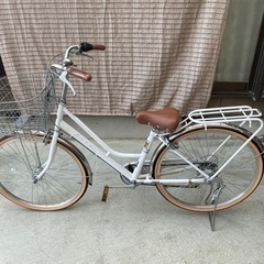 【ネット決済・配送可】26インチ　自転車美品