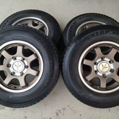 アルミホイール・スタッドレスタイヤ、ハイエースで使用