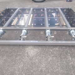 バーベキューに 新品 グリドル 下火式 鉄板焼き グリル 幅７５０ BBQ グリラー 業務用 お好み焼きそば 学園文化祭り キッチンカー プロパンガス仕様 送料4000円