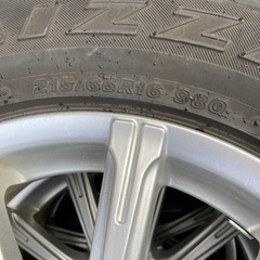 ブリヂストン　スタッドレスタイヤ　215/65R16 ホイールセット