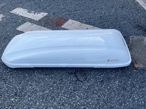 イノー ROOF BOX55 BRQ55WH ルーフボックス 300L ホワイト