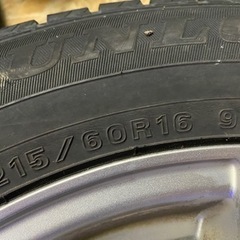 冬タイヤ　ホイール　4本セット　美品