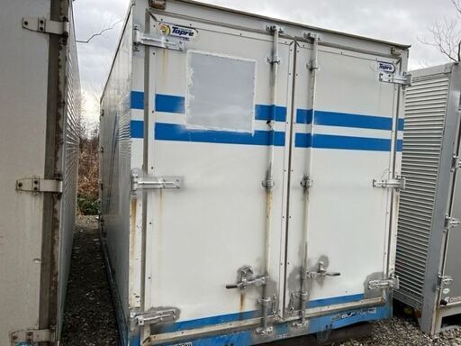 T16【格安】4トン冷凍冷蔵 幅247cm長さ715cm高さ250cm コンテナ