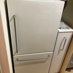 無印　冷蔵庫　1人用　2ドア　2015年購入